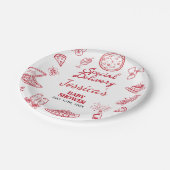 Whimsical Special Delivery Baby Shower Papieren Bordje (Gekanteld)