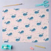 Whimsical Specialized Floral Whale Tissuepapier (Craft)