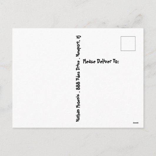 *~* Whimsical Speelse Moederdag AP72 Foto Feestdagenkaart (Achterkant)