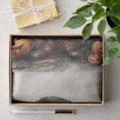 Whimsical Spooky Cat 3 Halloween Decoupage Papier (Geschenk)