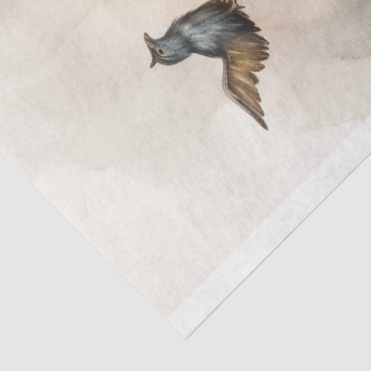 Whimsical Spooky Cat 3 Halloween Decoupage Papier (Detail)