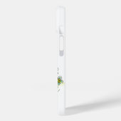 Whimsical Spotted Dog met Bird Case-Mate iPhone Case (Achterkant / Links)