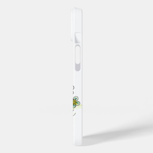 Whimsical Spotted Dog met Bird Case-Mate iPhone Case (Achterkant / Links)