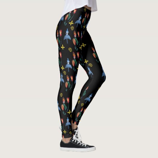 Whimsical Spring Art Leggings (Rechts)