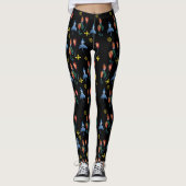 Whimsical Spring Art Leggings (Voorkant)