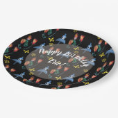 Whimsical Spring Art Papieren Bordje (Gekanteld)