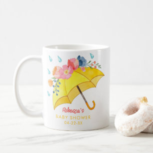 Whimsical Spring Floral Baby shower Coffee Mok – A