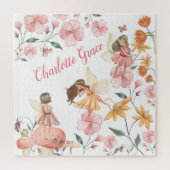 Whimsical Spring Floral Woodland Fairy Legpuzzel (Verticaal)