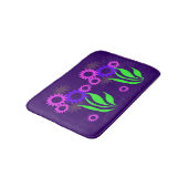 Whimsical Spring Flowers Bath Mats Badmat (Gekanteld)