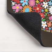 Whimsical Spring Flowers Valentijn Cute Heart Love Muismat (Hoek)