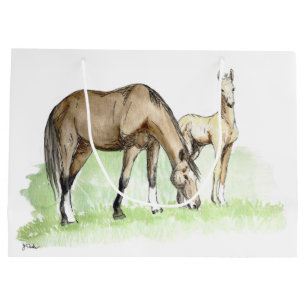Whimsical Spring Horse Foal Groot Cadeauzakje