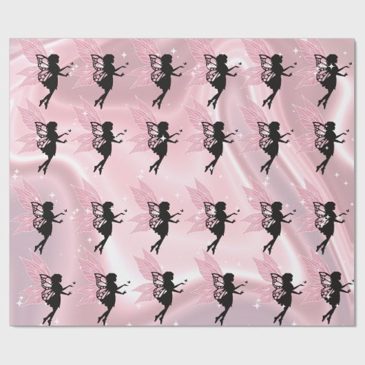 Whimsical sprookje cadeau cadeaupapier (Vlak)