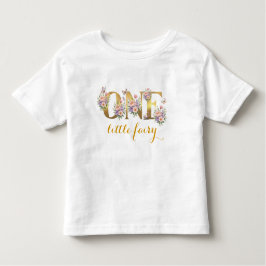 Whimsical sprookjestuin 1e verjaardagsfeestje kinder shirts