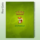 Whimsical Squirrel Animal Cartoon Graphic Forest🐿 Notitieboek