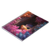 Whimsical Squirrel Rainbow Crystal Notitieboek (Linkerzijde)