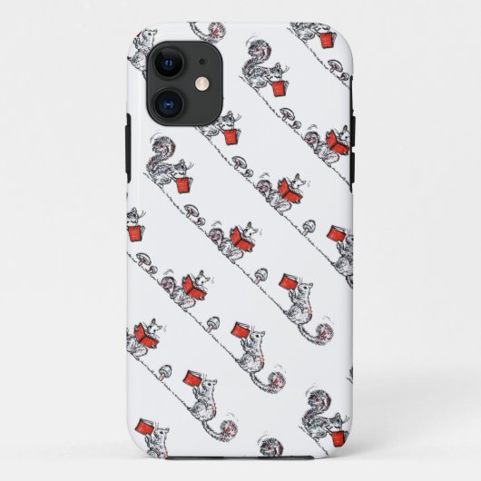 Whimsical  Squirrels Reading Books Case-Mate iPhone Case (Achterkant)