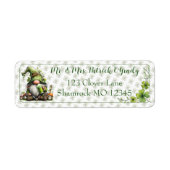 Whimsical St. Patrick’s Day Celebration Etiket (Voorkant)