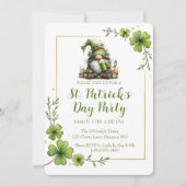 Whimsical St. Patrick’s Day Celebration Invite  Kaart (Voorkant)