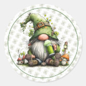 Whimsical St. Patrick’s Day Celebration Ronde Sticker (Voorkant)