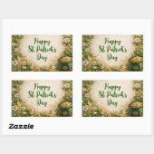 Whimsical St. Patrick’s Day Rechthoekige Sticker (Vel)