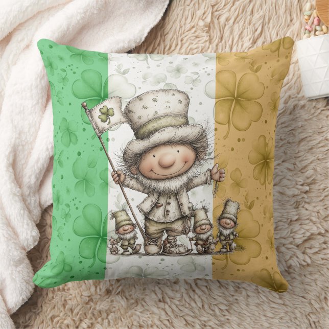 Whimsical St. Patrick's Day-personages  Kussen (Deken)