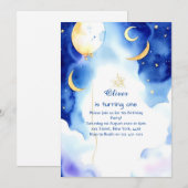 Whimsical Stardust Online Verjaardag Kaart (Voorkant / Achterkant)