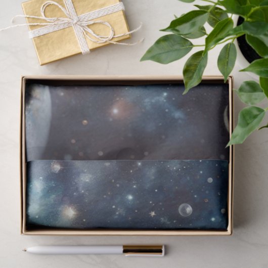 Whimsical Starlight Unicorn Decoupage  Tissuepapier (Geschenk)