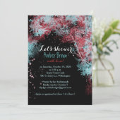 Whimsical Starry Forest Vrijgezellenfeest Kaart (Staand voorkant)