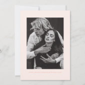 Whimsical Stars Blush Pink Save The Date (Achterkant)