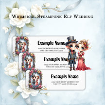 Whimsical Steampunk Elf Bruiloft