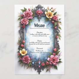 Whimsical Steampunk Elf Bruiloft Menu