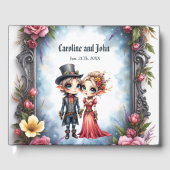 Whimsical Steampunk Elfen Huwelijk Gastenboek (Voorkant)