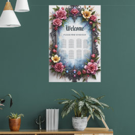Whimsical Steampunk Elfen Huwelijk Poster