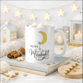 Whimsical Ster en Maan Maneschijn Koffiemok