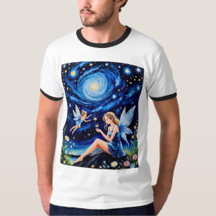 Whimsical Sterrennacht Fairy Shirt