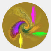 "Whimsical" Stickers (one-sheet set of 20) (Voorkant)