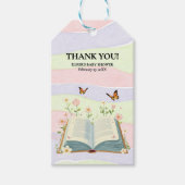 Whimsical Storybook Baby shower Cadeaulabel (Voorkant)