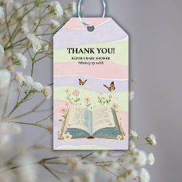 Whimsical Storybook Baby shower Cadeaulabel