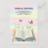 Whimsical Storybook Baby shower Informatiekaartje (Voorkant)