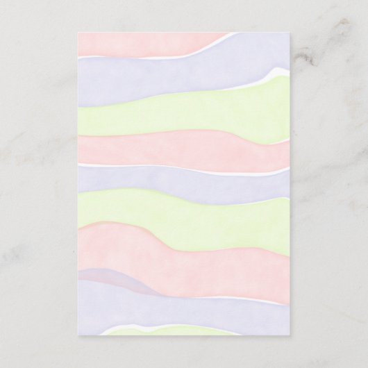 Whimsical Storybook Baby shower Informatiekaartje (Achterkant)