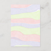 Whimsical Storybook Baby shower Informatiekaartje (Achterkant)