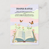 Whimsical Storybook Baby shower Informatiekaartje (Voorkant)