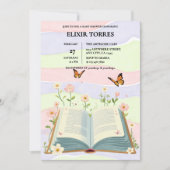 Whimsical Storybook Baby shower Kaart (Voorkant)