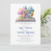 Whimsical Storybook Baby shower Kaart (Staand voorkant)