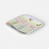 Whimsical Storybook Baby shower Papieren Bordje (Gebogen)