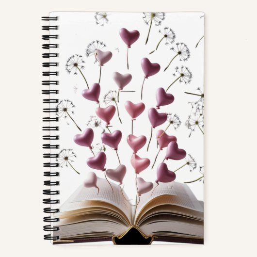 Whimsical Storybook Spiral Notebook - Aesthetic Notitieboek (Voorkant)