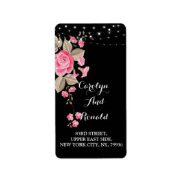 Whimsical String Lights Black Etiket