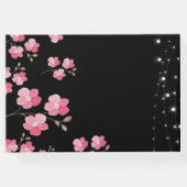 Whimsical String Lights Black Gastenboek (Achterkant)