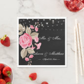 Whimsical String Lights Black Servet (Insitu)