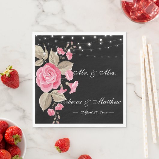 Whimsical String Lights Black Servet (Insitu)